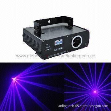 300mW Single Violet Disco Stage Laser Light Projector